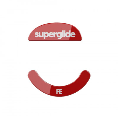 Pulsar Superglide Glass Skates - Red